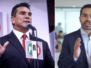 "Alito" Moreno anunció que si Máynez declina y cede el 100% de sus espacios en radio y televisión, él renunciará a la dirigencia del PRI y a su candidatura al Senado. ESPECIAL / SUN / ARCHIVO