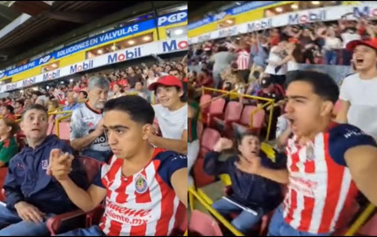 Edgar y Omar llevaron a sus tíos, Hugo y Pepe, a disfrutar del encuentro en el Jalisco y compartieron la emoción que vivieron al presenciar el gol del 