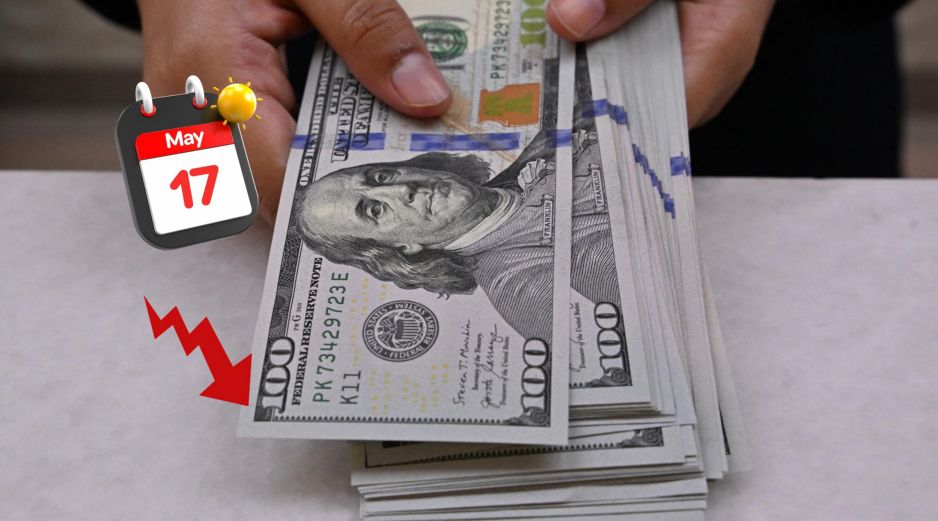 De acuerdo con un reporte de Bloomberg, el dólar comenzó la jornada de hoy por abajo de los 17 pesos. AFP / ARCHIVO