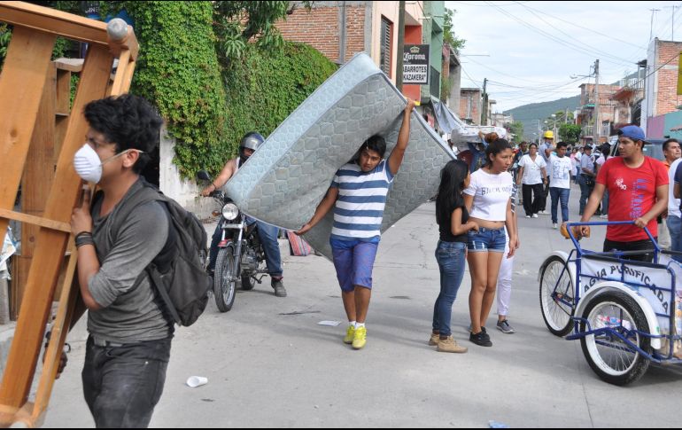 Jojutla, uno de los municipios más poblados del estado de Morelos, fue el más afectado de la entidad por el terremoto.