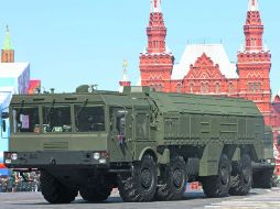 Los misiles rusos tienen un alcance de 500  kilómetros. AP /