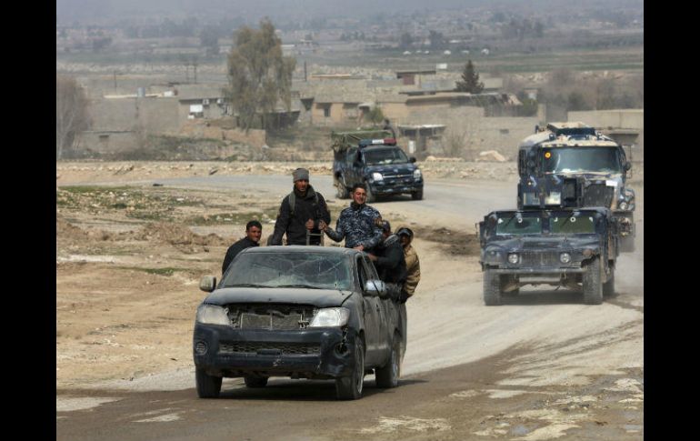 El pasado 19 de febrero, las fuerzas iraquíes comenzaron la ofensiva sobre el oeste de Mosul. AP / K. Mohammed