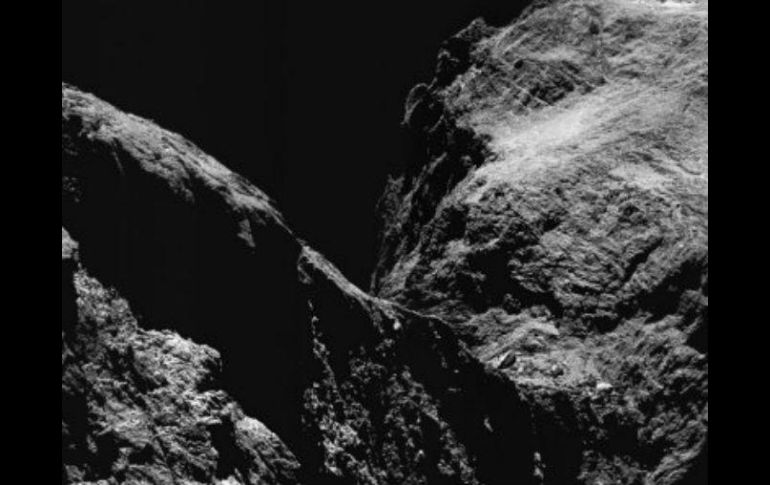 Con la visita de la sonda Rosetta de la ESA al cometa 67PChuryumov-Gerasimenko, científicos logran recopilar datos. TWITTER / @esa