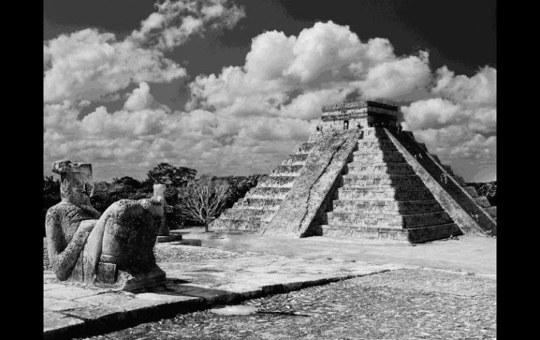 Chichén Itzá. La exposición muestra la monumental belleza del legado maya. ESPECIAL / Ignacio Guevara