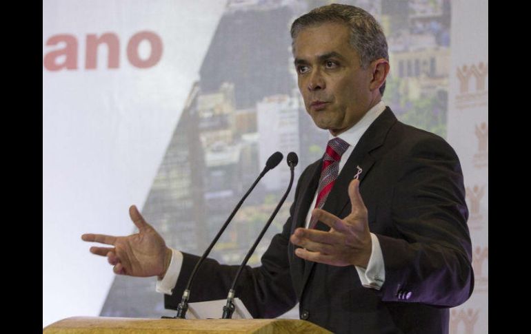 Mancera será acompañado por el Gobernador de Querétaro, Francisco Domínguez. NTX / ARCHIVO