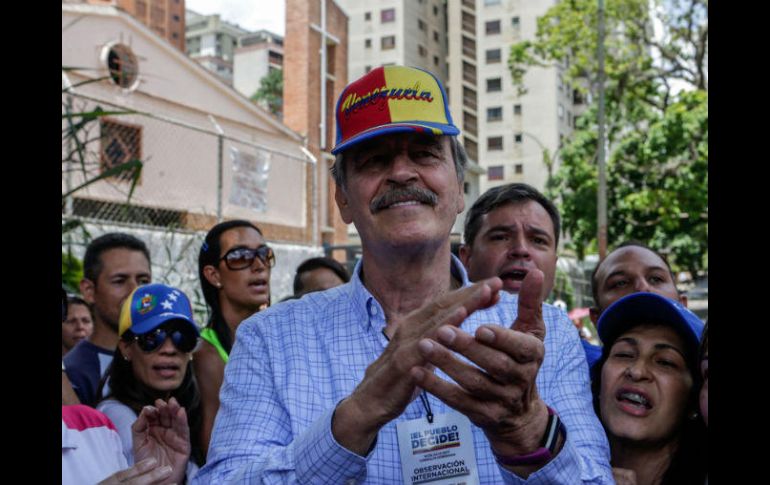 El ex mandatario mexicano califica al gobierno de Maduro como un ‘régimen violento, un régimen asesino’. EFE / ARCHIVO