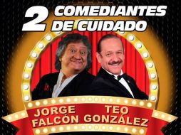 Ambos comediantes presentarán cuatro funciones en Guadalajara con sus rutinas por separado, después harán una dinámica juntos. TWITTER / @TeatroGalerias