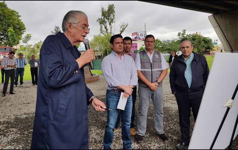 El director del SIAPA, Aristeo Mejía Durán, reconoce que las obras sólo mitigarán los riesgos de inundación y encharcamientos. EL INFORMADOR / T. Villaseñor