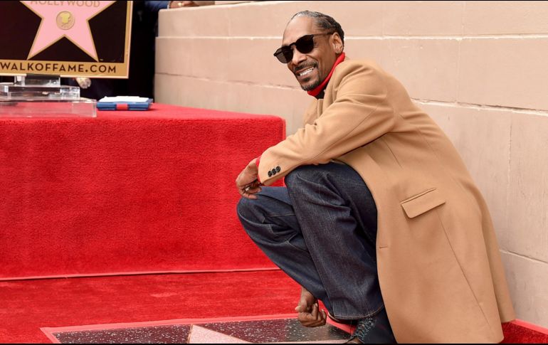 Snoop Dogg ha grabado 17 álbumes de estudio y ha sido nominado para casi 20 premios Grammy. AFP / K. Winter