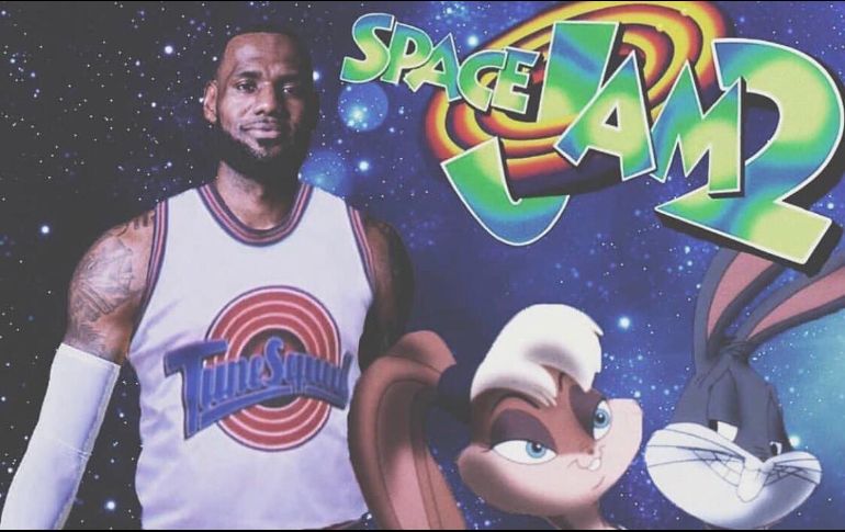 ”Space Jam 2” estará protagonizada por el jugador de baloncesto LeBro James, “Bugs Bunny” y “Lola Bunny”. TWITTER / @SpingHillEnt.