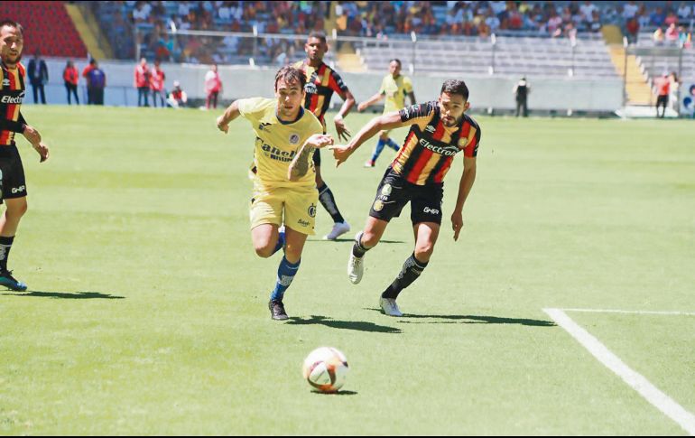 Leones Negros alcanzó a rescatar el empate, para mantener las posibilidades de Liguilla. TWITTER / @AtletideSanLuis