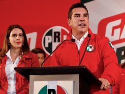 Alejandro Moreno aseguró que las elecciones del partido fueron libres y democráticas, e invitó a sus contrincantes a unirse a su proyecto de trabajo. SUN/B. Fregoso