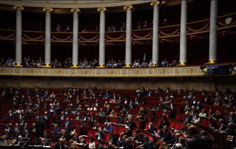 El proyecto de ley fue aprobado en la cámara baja francesa por 359 votos a favor, 114 en contra y 72 abstenciones, tras más de 80 horas de intensos debates. AFP/C. Archambault