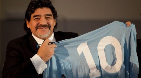 Maradona criticó a la Iglesia católica, a la FIFA, a la Asociación del Futbol Argentino (AFA) y a decenas de entrenadores, jugadores y personajes públicos. AFP / ARCHIVO
