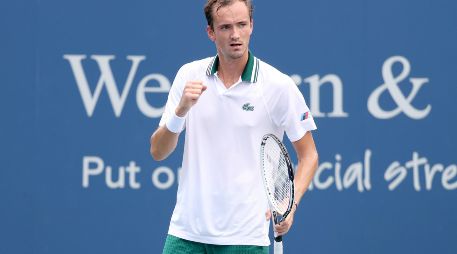 Medvedev, de 25 años, levantó su primer título de Masters 1000 precisamente en Cincinnati en 2019. AFP/M. STOCKMAN