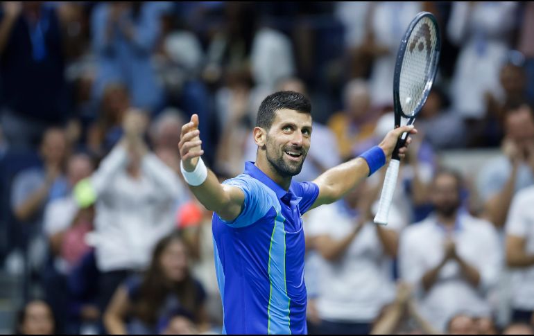 Novak Djokovic fue protagonista de la caída de Serbia ante Croacia en 2021. EFE/J. Lane