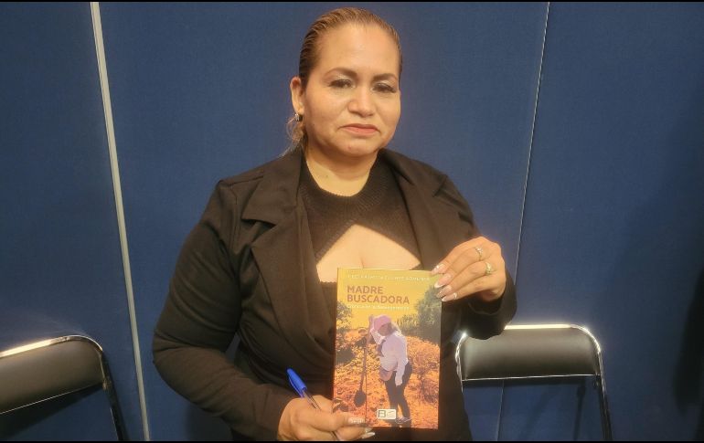 Ceci Patricia Flores, líder del colectivo Madres Buscadoras de Sonora. EL INFORMADOR/ M. Hernández