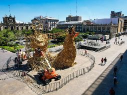 La ciudad se alista para los festejos por el 482 aniversario de la fundación de Guadalajara entre los que destaca el evento de GDLuz. EL INFORMADOR / A. NAVARRO