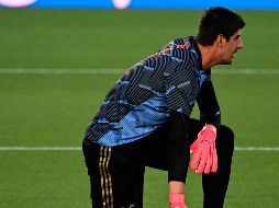 Courtois no ha visto actividad con el Real Madrid desde agosto del 2023. AFP/ARCHIVO