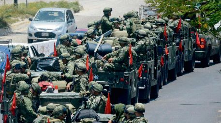 El Gobierno federal ha optado por el incremento de los patrullajes por parte de las Fuerzas Armadas para tratar de reducir la inseguridad en el país. AFP
