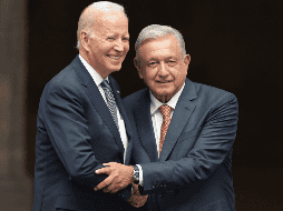 López Obrador, que ha mantenido un trato habitual y correcto con Biden durante el mandato del estadounidense. AFP / ARCHIVO