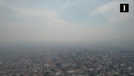 Guadalajara amanece contaminada este 15 de abril