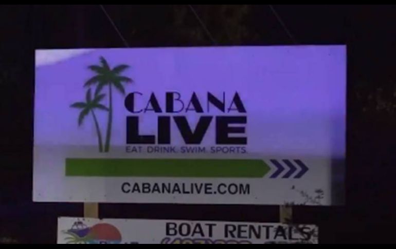 Cabana Live es un local de eventos y un restaurante ubicado en Sanford, a unos 29 kilómetros al norte de Orlando. X