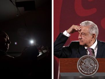 López Obrador aseguró que si él no hubiera llegado al gobierno, hubieran destruido a la CFE. EFE / SUN / ARCHIVO
