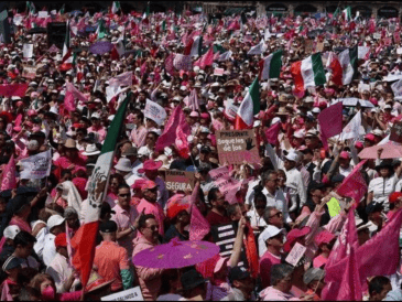 La Marcha promete ser una demostración significativa del compromiso ciudadano con la democracia y el Estado de derecho en México. SUN/ARCHIVO
