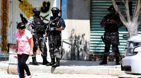 Seis oficiales resultaron heridos en un enfrentamiento con integrantes de un grupo criminal en la colonia El Romeral, en Celaya, Guanajuato. SUN / ARCHIVO