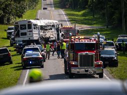 El choque ocurrió a unos 130 kilómetros (80 millas) al norte de Orlando. EFE/M. Rodríguez.