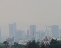 El viento débil y la alta radiación solar han impedido que mejore la calidad del aire en la Ciudad de México. EFE/M. Guzmán