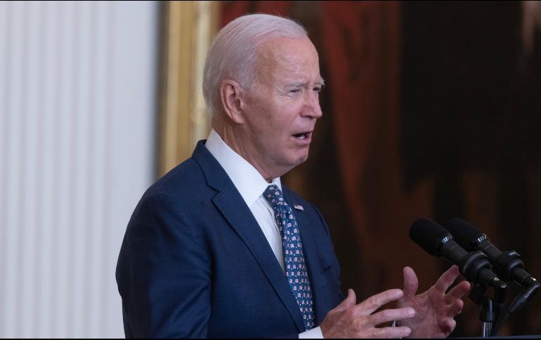 Biden también quiere tratar la crisis climática, los desafíos de la inteligencia artificial y aunar posturas sobre la guerra en Ucrania. EFE/M. Reynolds