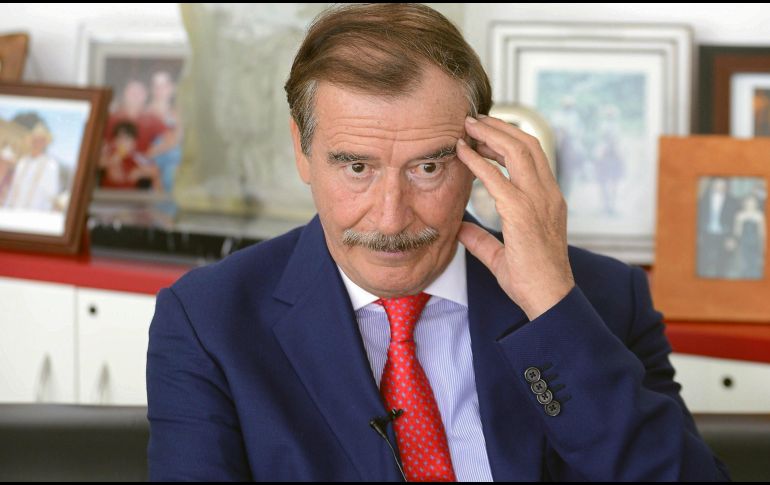 La cuenta de X de Vicente Fox fue eliminada el lunes pasado tras una publicación en la que habló sobre Mariana Rodríguez, esposa del aspirante presidencial Samuel García. AFP / ARCHIVO