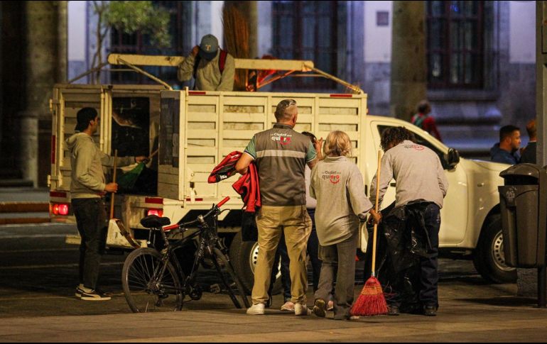 Los problemas de recolección de basura obligaron a que el Ayuntamiento de Guadalajara anunciara un turno nocturno desde el martes pasado. EL INFORMADOR/H. Figueroa