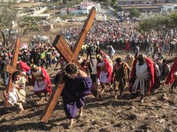 El poblado de San Martín de las Flores se prepara para escenificar la crucifixión de Jesús a través de una Judea con más de dos siglos de historia. EL INFORMADOR / ARCHIVO
