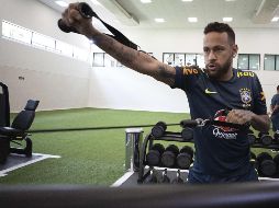 Neymar ha estado lesionado desde finales del año pasado. EFE/ARCHIVO