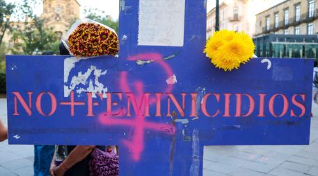 Esmeralda Millán es sobreviviente de violencia ácida, perpetrada en el 2018, por lo que exigía justicia por el delito de tentativa de feminicidio. EL INFORMADOR/ A. Navarro.