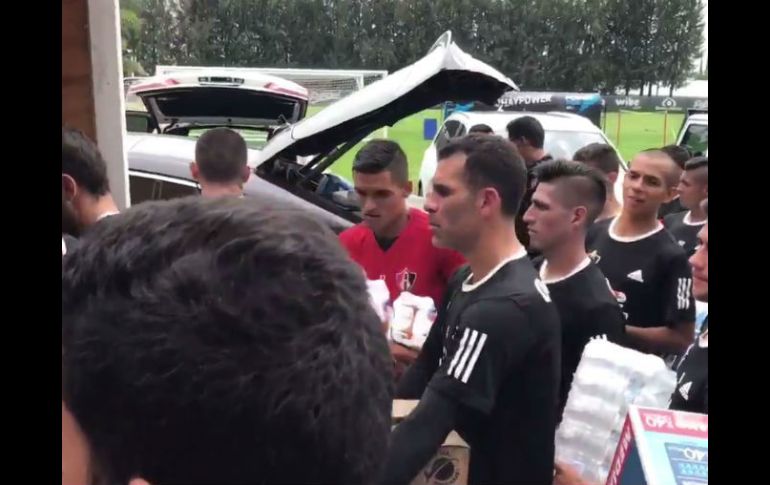 Jugadores de Atlas envían ayuda a afectados por sismo