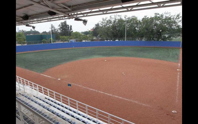 El uso del estadio será para la práctica y torneos de softbol y beisbol infantil. MEXSPORT  /