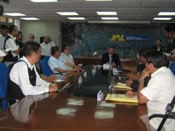 Se reunieron con el fin de compartir información entre las dependencias para mejorar la situación operativa. O. RUVALCABA  /