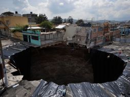 Algunos califican el agujero como un fenómeno extraterrestre. AFP  /