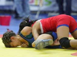 Jaqueline Fernández, quien ganó la plata para Jalisco en la categoría de 34 kg. A. CAMACHO  /