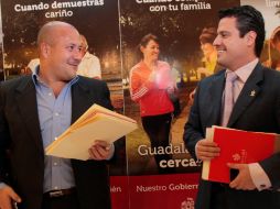 Enrique Alfaro junto con Aristóteles Sandoval, ambos, se oponen a la propuesta del Ejecutivo Federal. S. NÚÑEZ  /