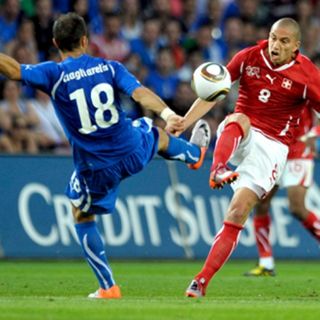 Italia empata contra Suiza