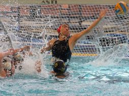 Partido de polo acuático entre las Selecciones de Jalisco y la UNAM, dentro de la Olimpiada Nacional. A. CAMACHO  /