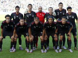 El Tricolor usó la camisa negra el jueves ante Italia y volverá a ponérsela el viernes ante Sudáfrica. REUTERS  /