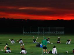 La Selección Mexicana enfrentará realiza su primera práctica en tierras sudafricanas. JAMMEDIA  /