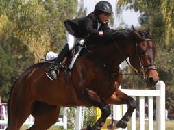 El binomio integrado por Juan Pablo Gaspar y la yegua ‘‘Puertas Catena’’. A. CAMACHO  /