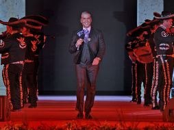 ''El Potrillo'' cantó canciones de la música vernácula como Ay Jalisco no te rajes. S.NUÑEZ  /